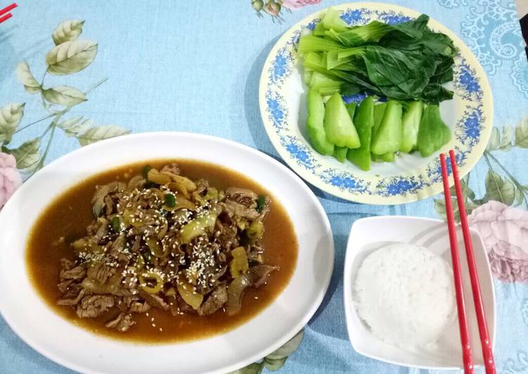 Beef yakiniku