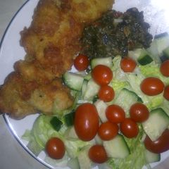 A picture of Fried fish.