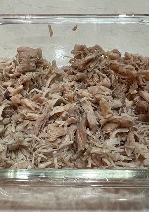 美善品雞肉絲 的食譜成品照片