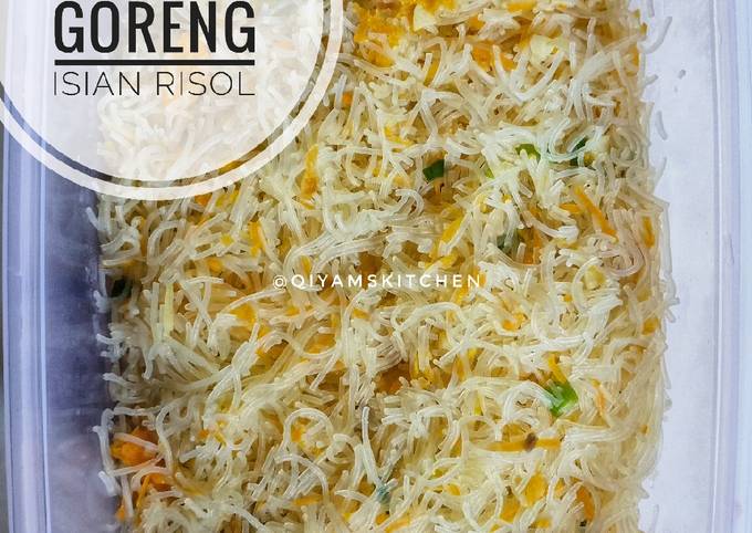 Bihun Goreng (isian risol kampung)