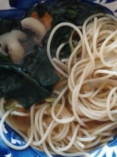 Una foto de Caldo de acelgas