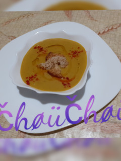 صورة لوصفة شوربة العدس التركية 💜