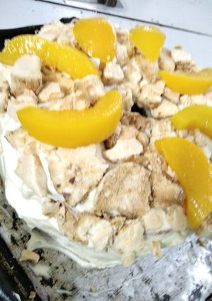 Una foto de Postre chajá