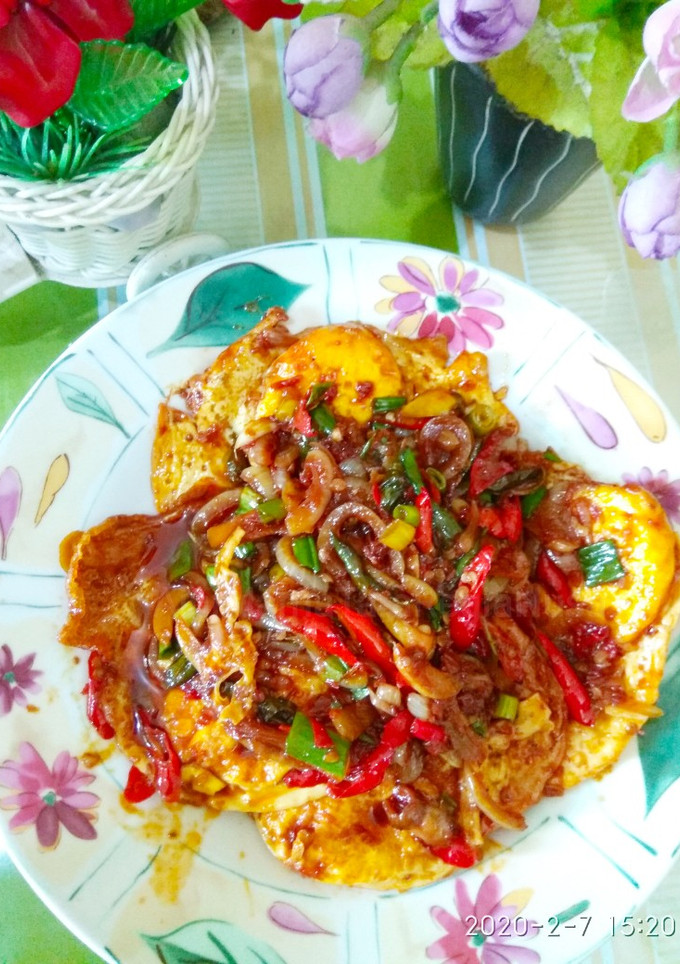 Foto resep Telur ceplok Raos