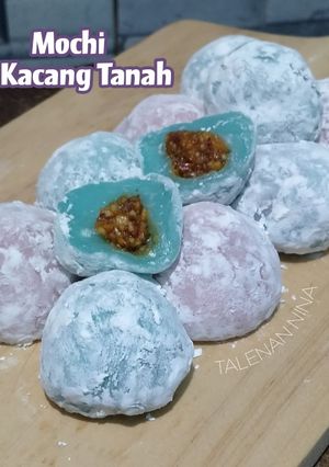 Foto resep Mochi (Isi Kacang Tanah)