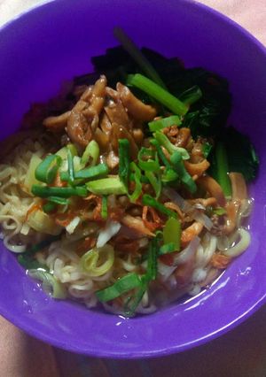Foto resep Mie n'Jamur (bukan mie ayam)