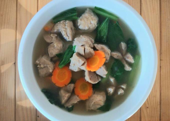 Resep Bakso Kuah Bening Oleh Ria Mamanya Tata Cookpad