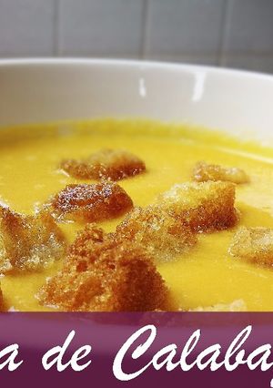 Una foto de Receta de Acción de Gracias |Crema de Calabaza| Thanksgiving Day