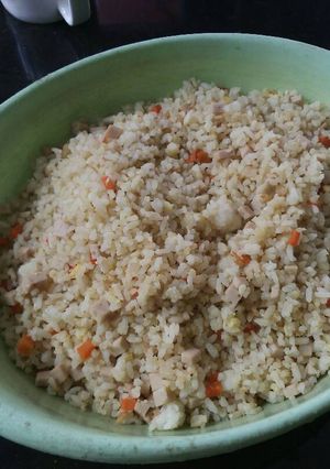 Hình của món Cơm chiên thập cẩm.
