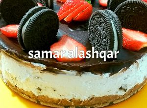 صورة لوصفة تشيز كيك الاوريو