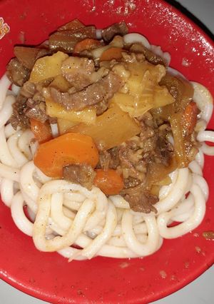 Foto resep 44. Beef Curry Udon