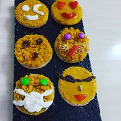 A picture of Sweet and Tangy Sandwiches, #emoji, # kids.