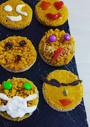 A picture of Sweet and Tangy Sandwiches, #emoji, # kids.