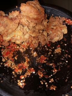 Foto resep Telur crispy geprek