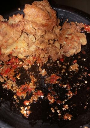 Foto resep Telur crispy geprek