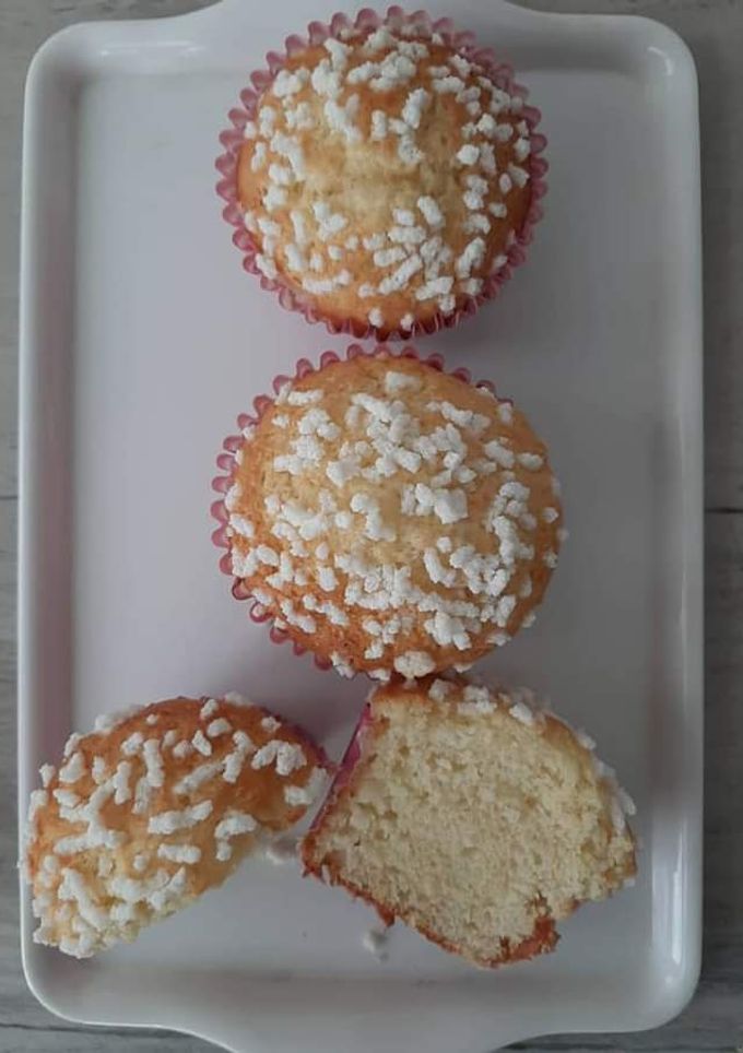 Una foto de Muffins de limón Nevados🤩
