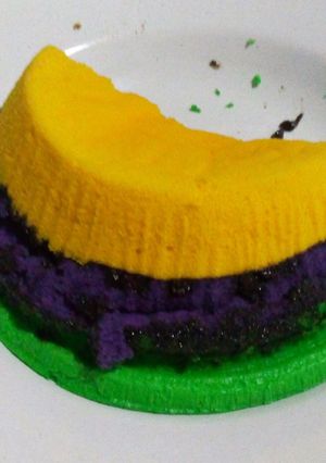 Foto resep Bolu Kukus Pelangi Lava Meses