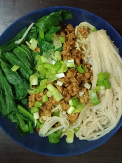 Foto resep Mie ayam jamur enoki