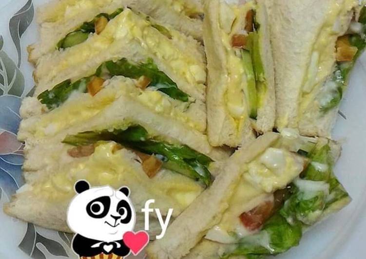 Resep Sandwich Telur - Resepi Kuliner Melayu
