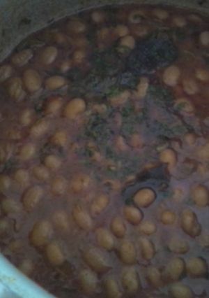صورة لوصفة لوبيا على اصولها
