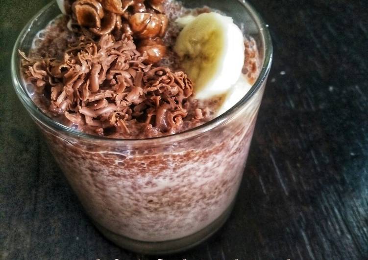 Easy Banana Choco Milkshake