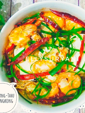 Langkah Mudah untuk Membuat Resep  Tim Udang-Tahu ala Hongkong Simple Yummy yang Lezat Sekali, Enak Banget