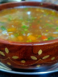 વેજીટેબલ સૂપ રેસીપી મુખ્ય ફોટો