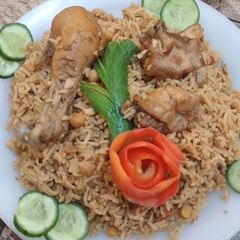 Chicken Yakhni Pulao A picture of Chicken Yakhni Pulao.