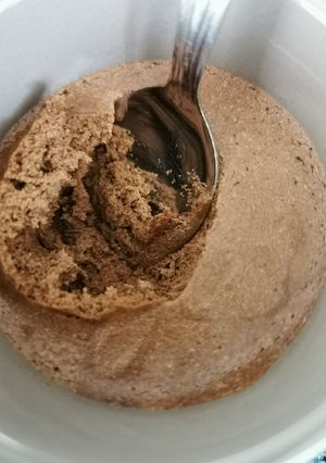 Une photo de Mousse au chocolat noir avec une texture parfaite 🍫😍