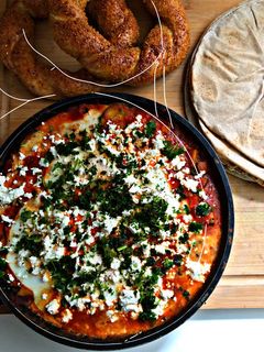 Vegetarisches Shakshuka Rezepthauptbild