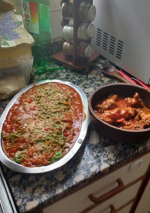 Una foto de Fideos de espinaca