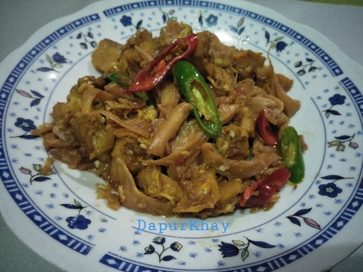 Cara Gampang Menyiapkan Resep Sambal Goreng ManJa (mandai jamur) yang Menggugah Selera Anti Ribet, Lezat