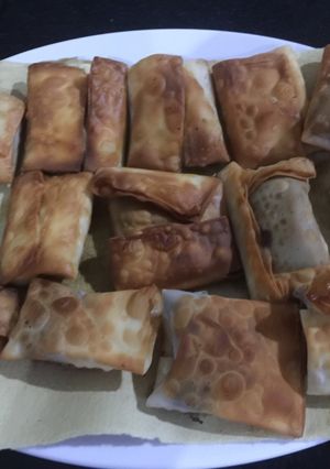 Foto resep Kulit pangsit isi coklat