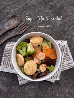 Foto resep Sapo Tofu Oriental