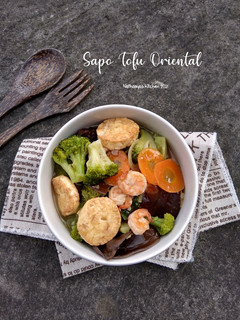 Foto resep Sapo Tofu Oriental