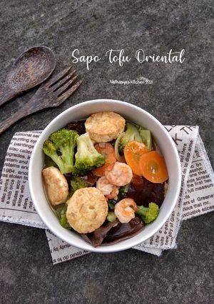 Foto resep Sapo Tofu Oriental
