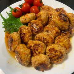A picture of Teriyaki Tsukune.