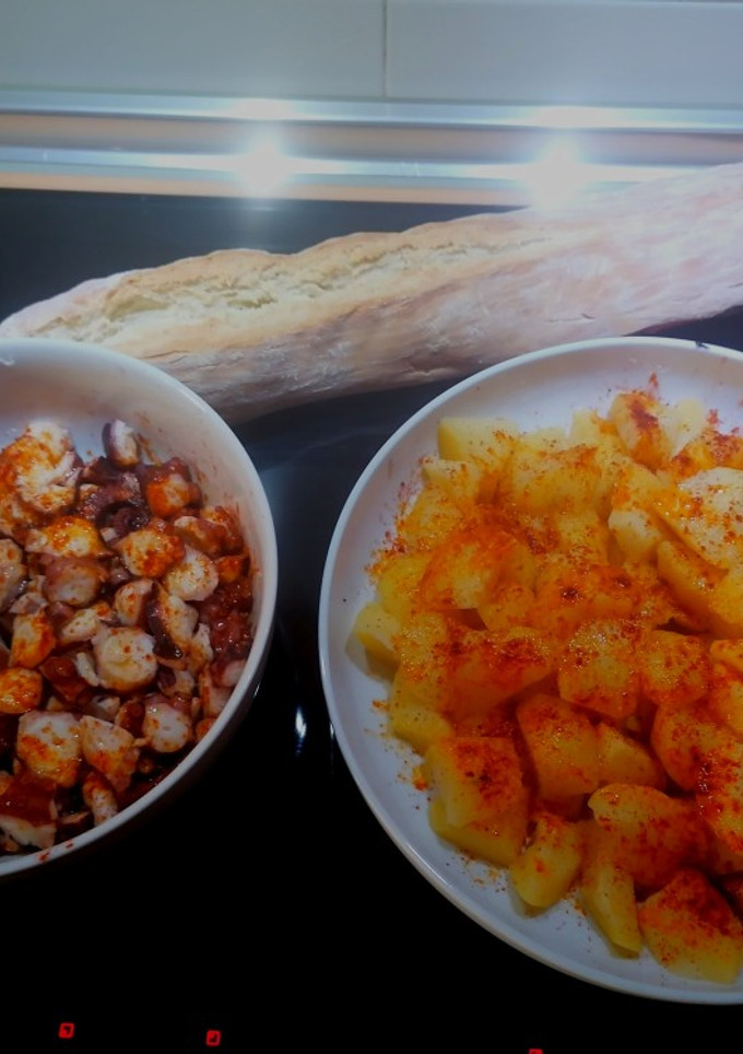 Una foto de Pulpo a feira