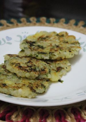 A picture of Sabudana Vada/Cutlet.