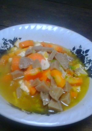 Foto resep Bakso tahu wortel berkuah