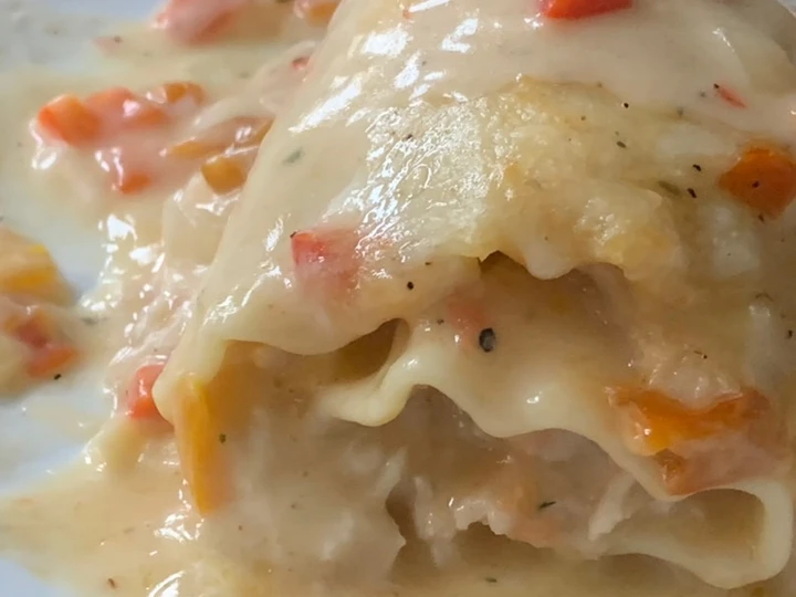 Easy Way Make Chicken lasagna rolls which So Delicious
