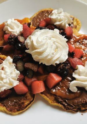 Zabpelyhes banánpalacsinta (gluténmentes) recept fotója
