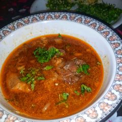 A picture of Beef Paya.