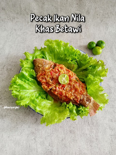 Foto resep Pecak Ikan Nila khas Betawi
