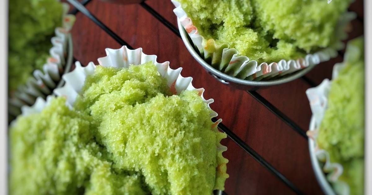 Resep Bolu Kukus Pandan No Mixer No Oven Oleh Erni Anugrah Cookpad 