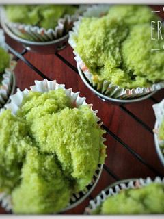 Foto resep Bolu kukus pandan no mixer no oven
