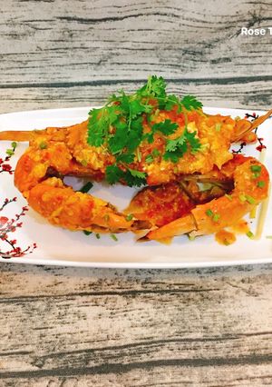 Hình của món Cua Sốt Ớt Singapore (Chilli Crab).