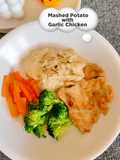 Mashed Potato with Garlic Chicken