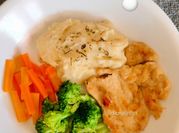 Gambar mashed potato chicken