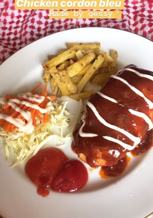 Foto resep Chicken cordon bleu